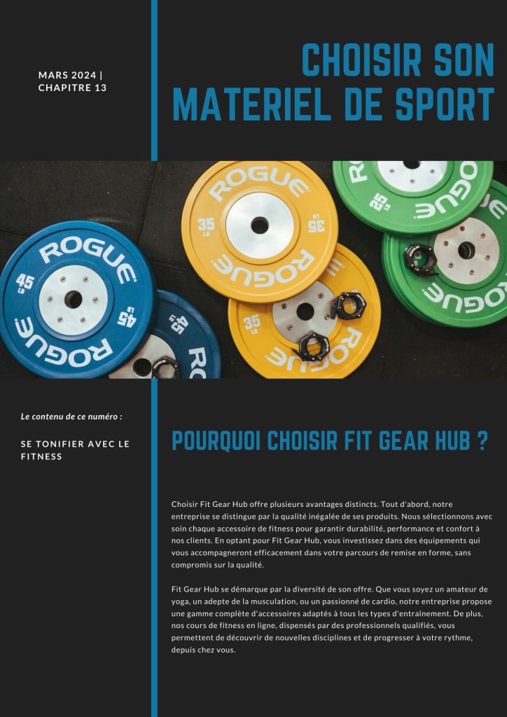 Fit Gear Hub - Newsletter