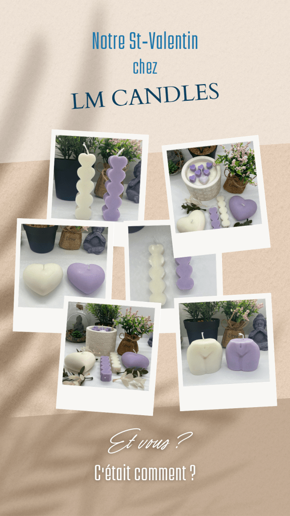 LM CANDLES - Story instagram