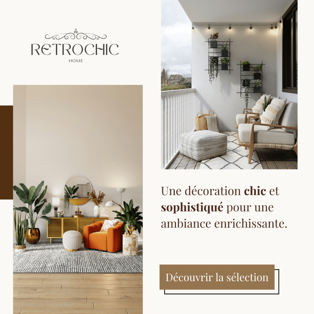 RetroChic Home - Publication instagram